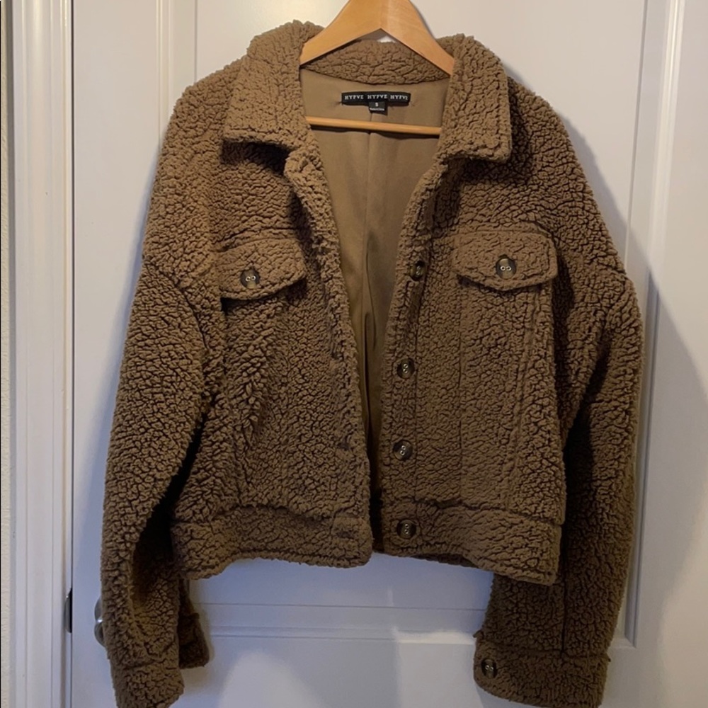 Hyfve Toffee Teddy Jacket
